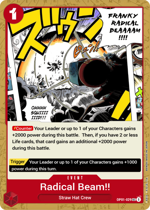 Event card example