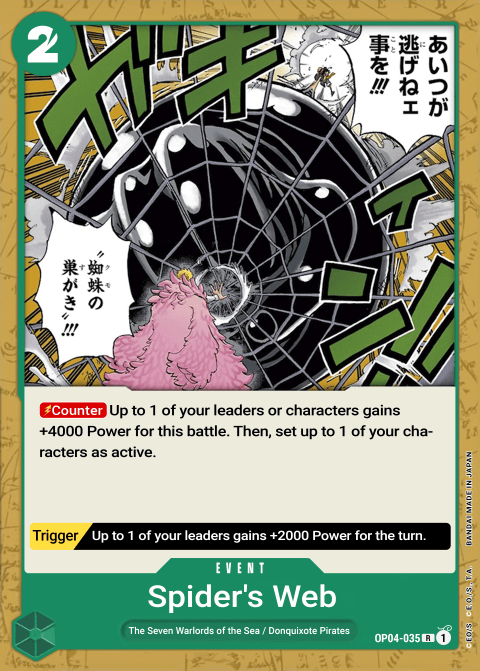 OP04-035 Spiderweb