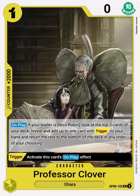 OP09-102 Professor Clover
