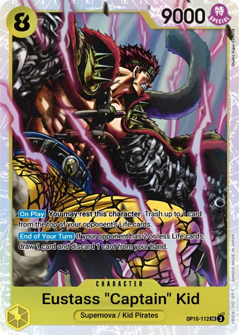 OP10-112 Eustass "Captain" Kidd