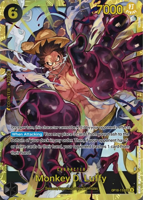 OP10-118 Monkey.D.Luffy