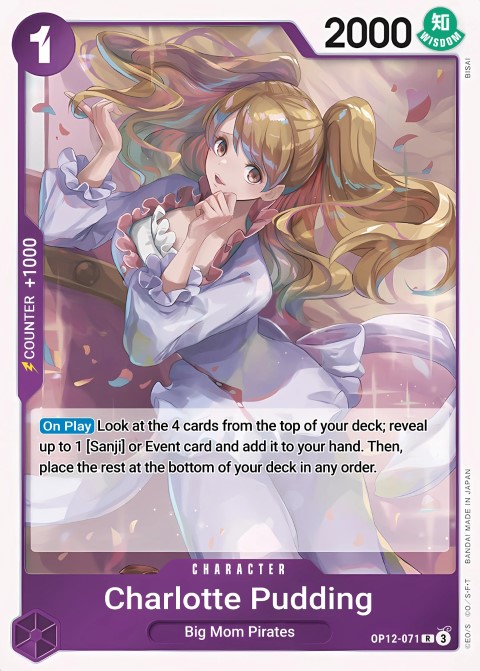 OP12-071 Charlotte Pudding