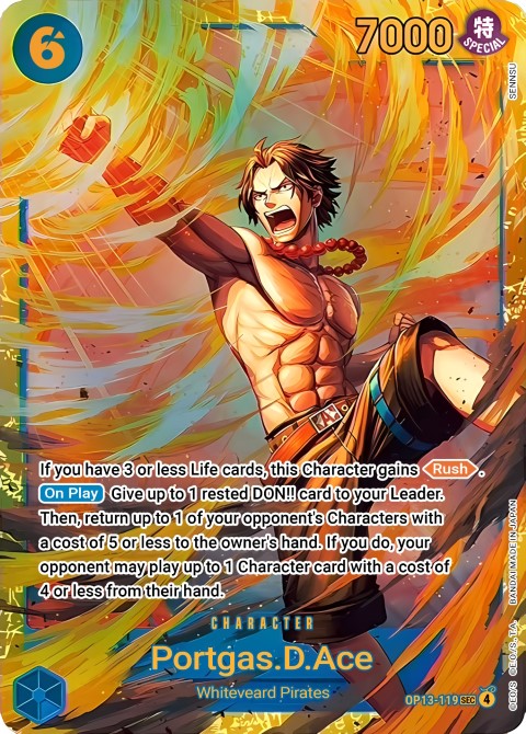 OP13-119 Portgas.D.Ace