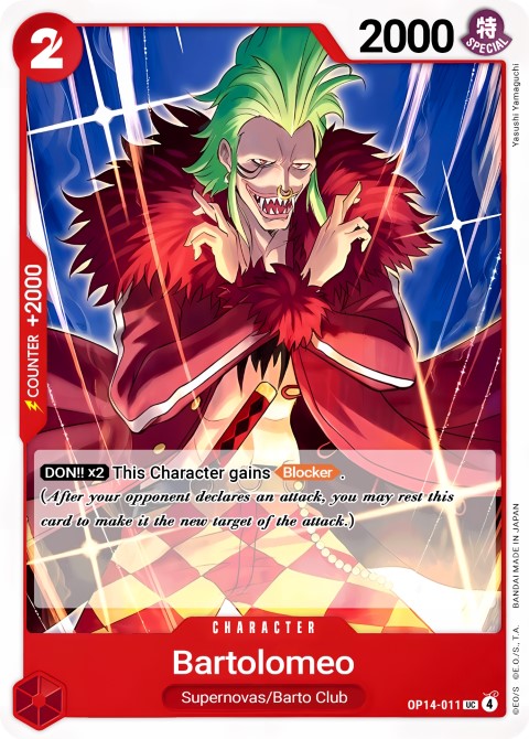 OP14-011 Bartolomeo