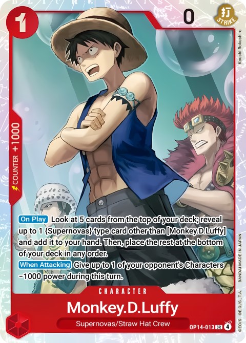 OP14-013 Monkey.D.Luffy