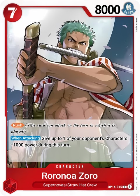 OP14-015 Roronoa Zoro
