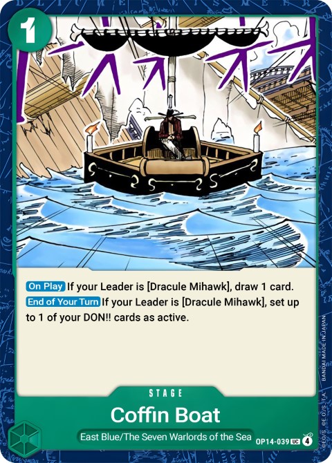 OP14-039 Coffin Boat