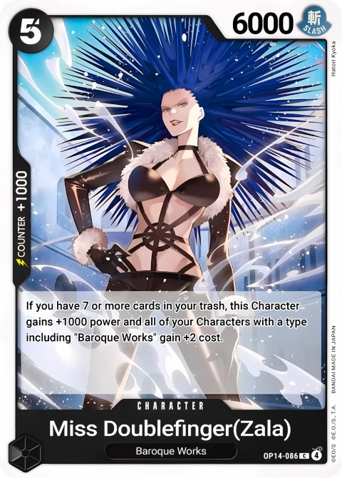 OP14-086 Miss Doublefinger(Zala)