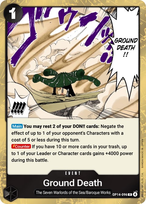 OP14-096 Ground Death