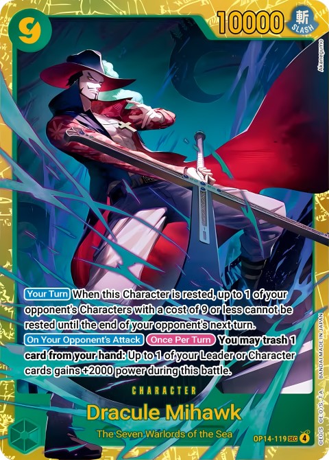 OP14-119 Dracule Mihawk