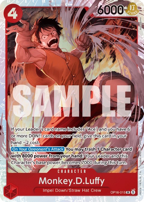 OP16-015 Monkey.D.Luffy