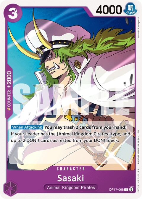 OP17-068 Sasaki