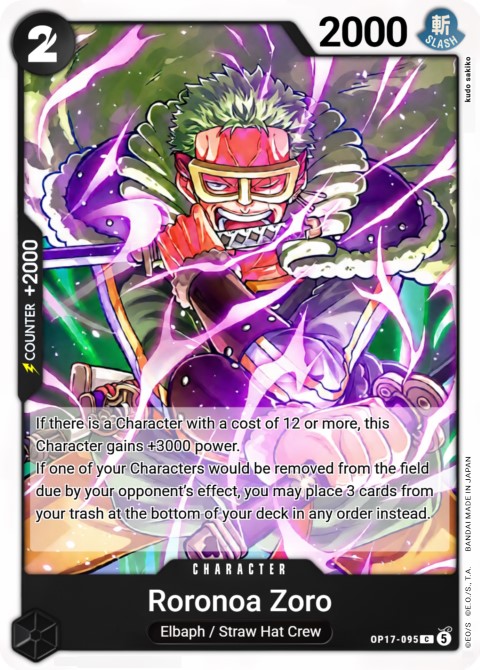 OP17-095 Roronoa Zoro
