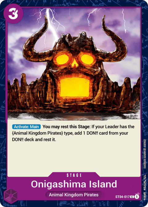 Stage card example