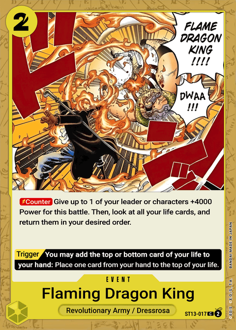 ST13-017 Flame Dragon King