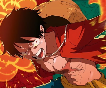 Monkey D. Luffy leader art